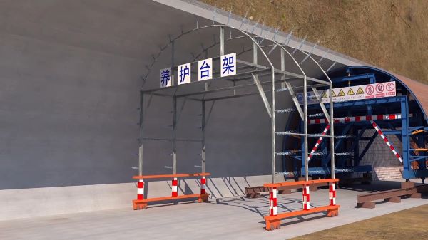 广安隧道施工动画制作公司 - 隧道施工工艺和施工方法 - 隧道施工汇报动画视频 - bim 工程施工动画